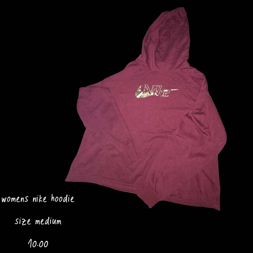 Nike Women's Burgundy Hoodie
